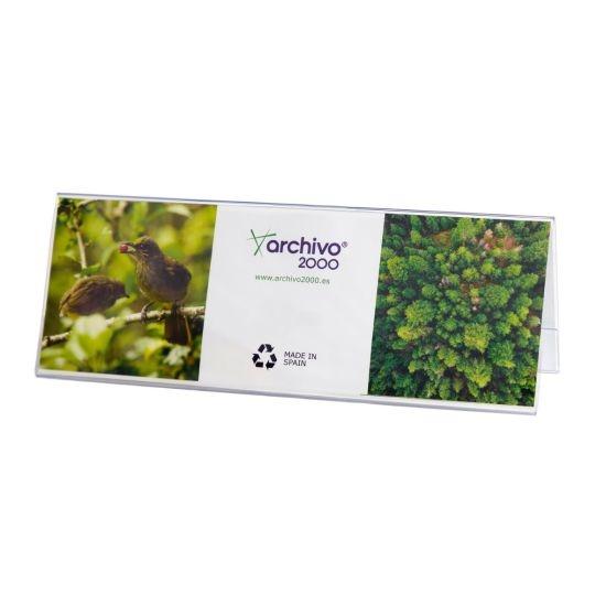 PORTANOMBRES SOBREMESA A5 DOBLE CARA 60X210X75mm. R.10405 CS TP