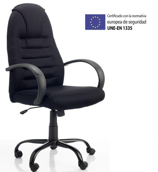 SILLON DIRECCION MORCEGO MECANISMO BASCULANTE NEGRO R.6457 NE