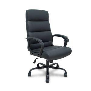 SILLON DIRECCION OPTI545 SIMILPIEL NEGRO BASE METALICA NEGRA REF. 545BSP840