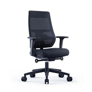 SILLA OPERATIVA KOOPS MECANISMO SINCRO CON BRAZOS NEGRO ROCADA R.934MV26-4