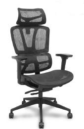 SILLA OPERATIVA PRO537 NEGRO MECANISMO SINCRO-TRASLACK BRAZOS 3D REF. 537TKM840B3DRN60
