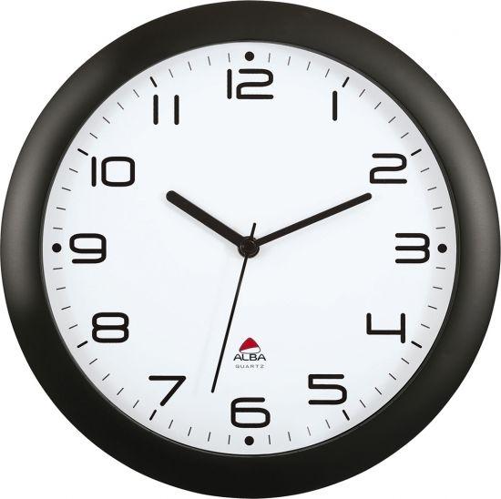 RELOJ DE PARED "ALHORNEW" 30cm. DIAM. NEGRO R.ALHORNEW NE