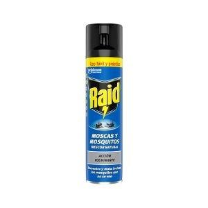 INSECTICIDA RAID SPLAY MOSCAS Y MOSQUITOS 400ml REF. J370440