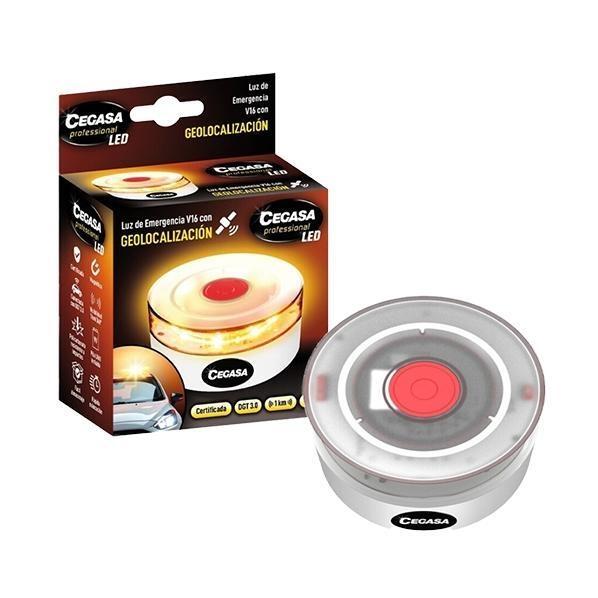 BALIZA (LUZ DE EMERGENCIA) V16 3.0 CEGASA GEOLOCALIZABLE CONECTADA CON D.G.T. R.333715